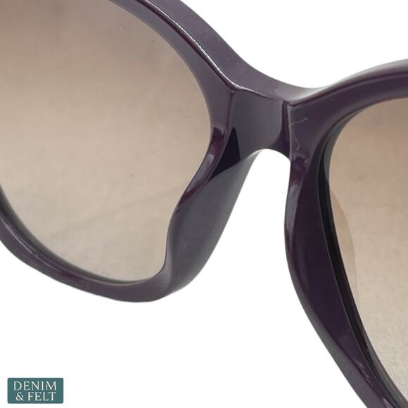 NEW Marc Jacobs Marc 336/S Plum Brown Gradient Cat Eye Sunglasses Designer UV
